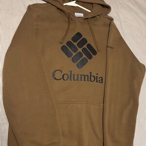 Columbia Men's Brown Logo Hoodie